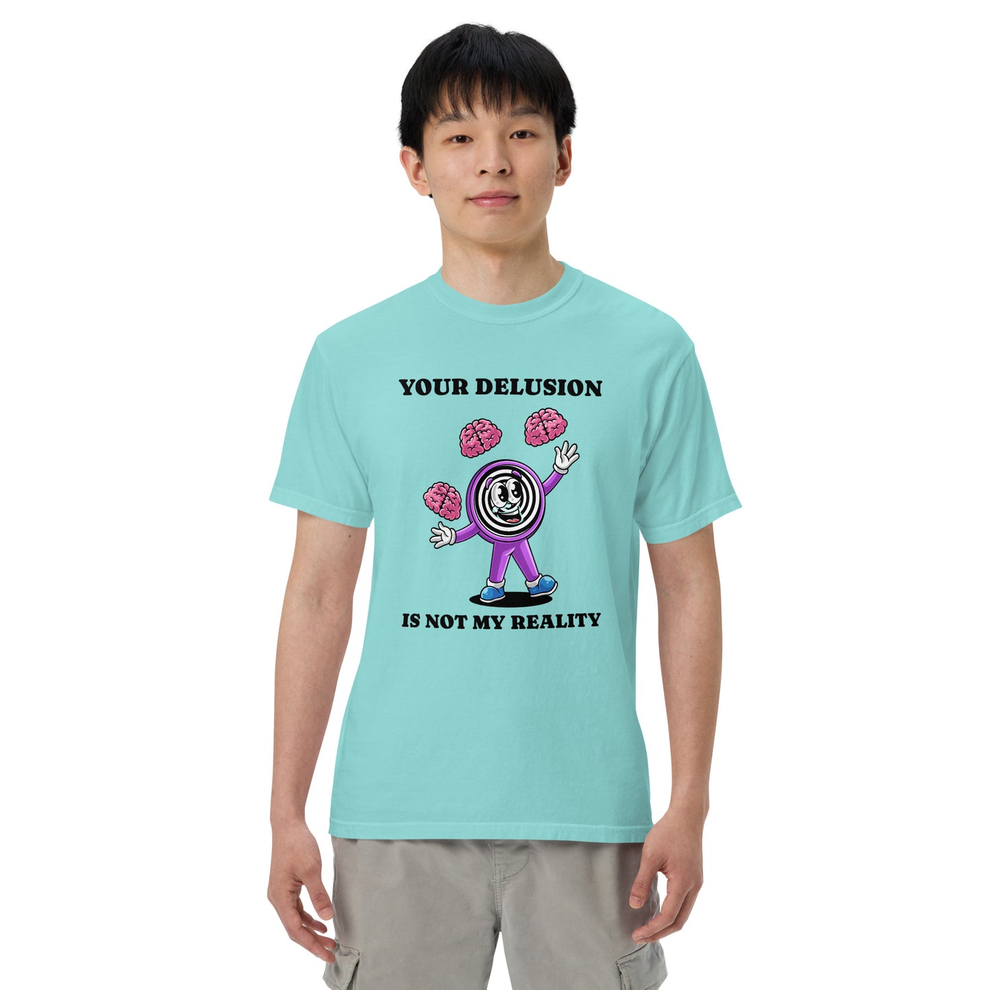 Unisex garment-dyed heavyweight t-shirt