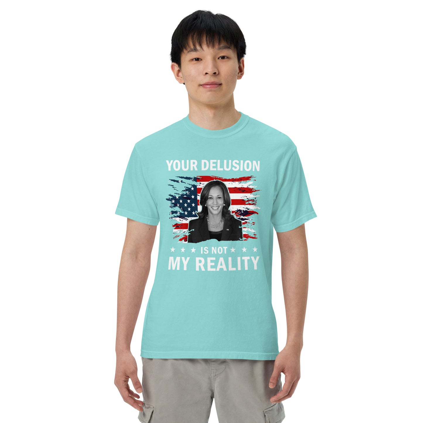 Unisex garment-dyed heavyweight t-shirt