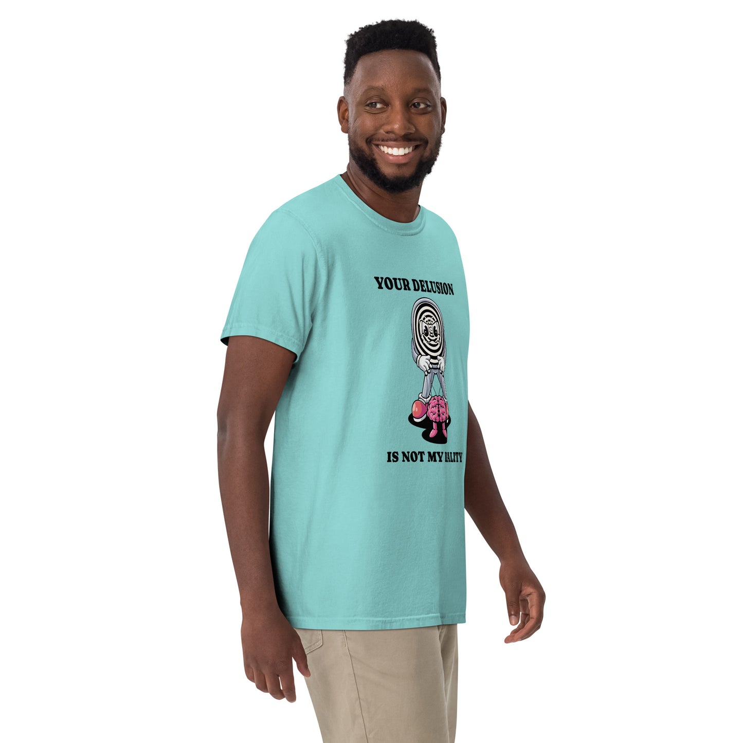 Unisex garment-dyed heavyweight t-shirt