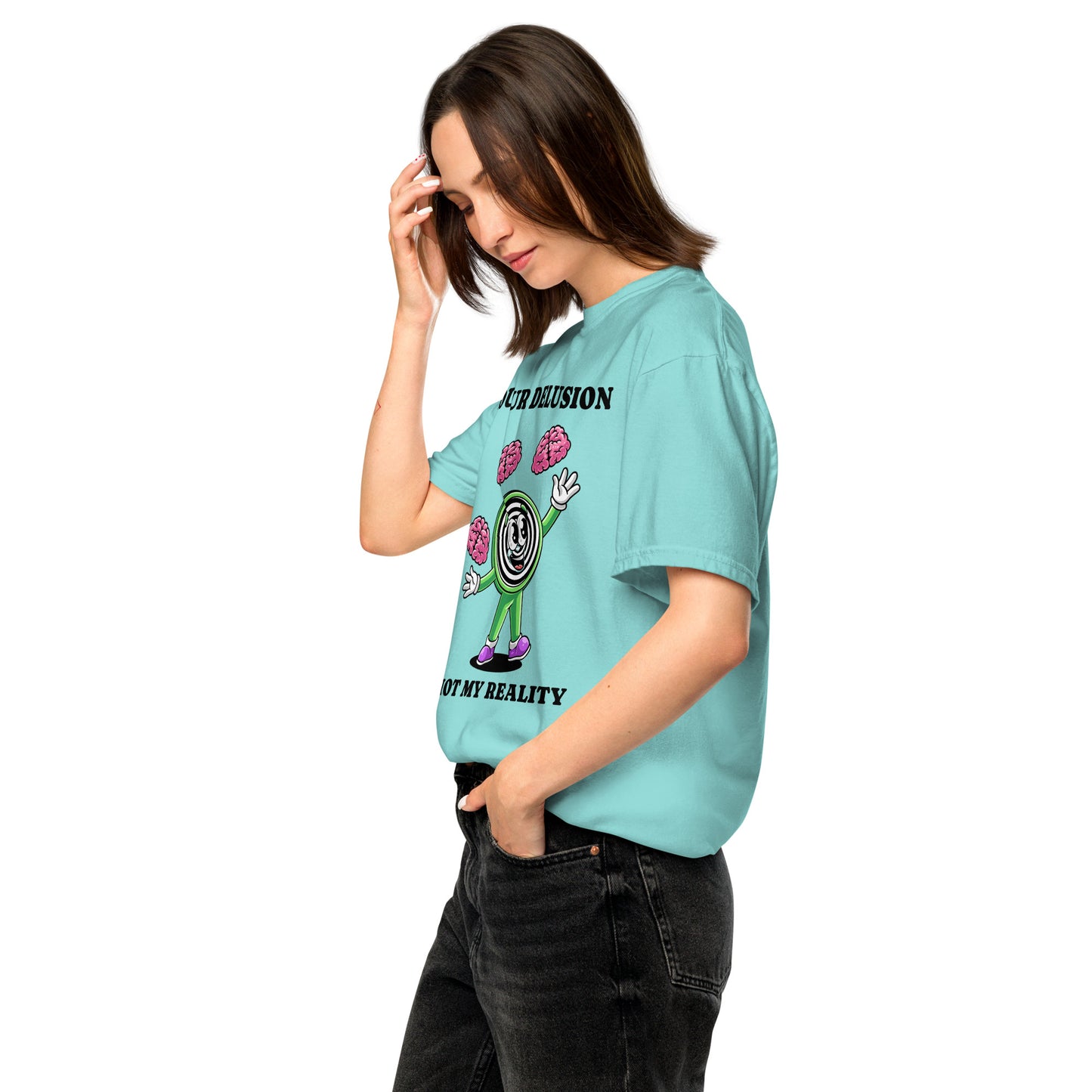 Unisex garment-dyed heavyweight t-shirt