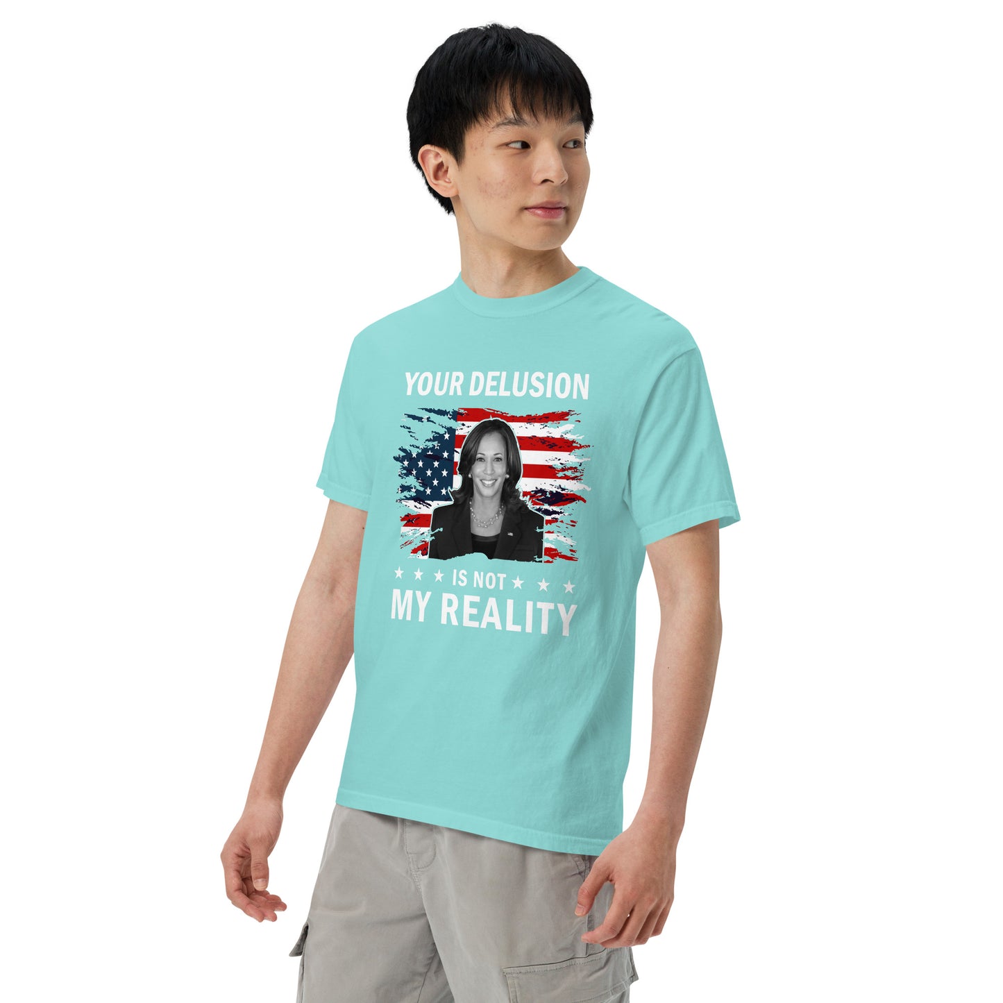 Unisex garment-dyed heavyweight t-shirt