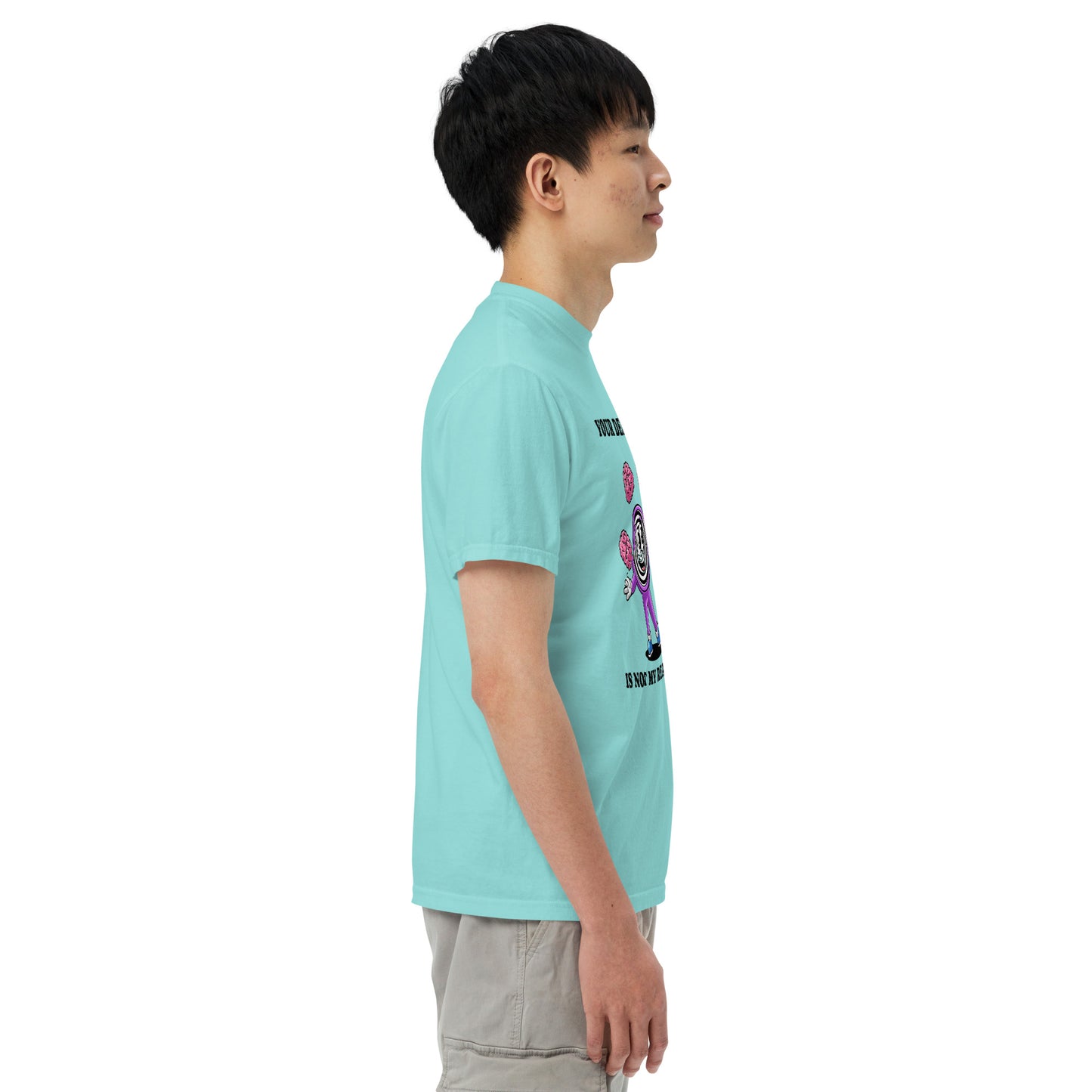 Unisex garment-dyed heavyweight t-shirt