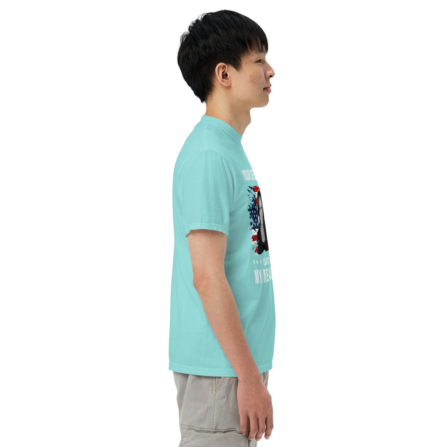 Unisex garment-dyed heavyweight t-shirt