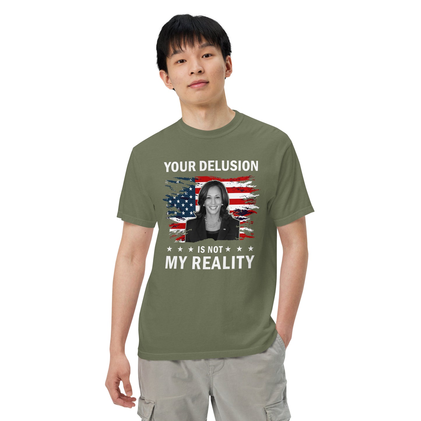 Unisex garment-dyed heavyweight t-shirt
