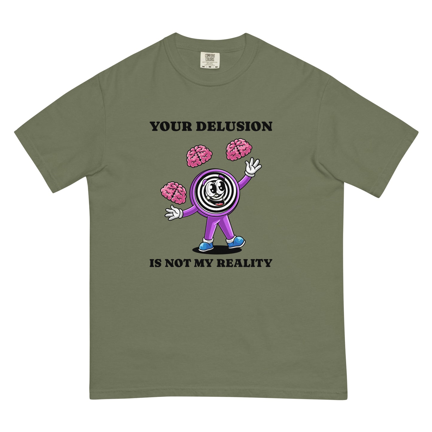 Unisex garment-dyed heavyweight t-shirt