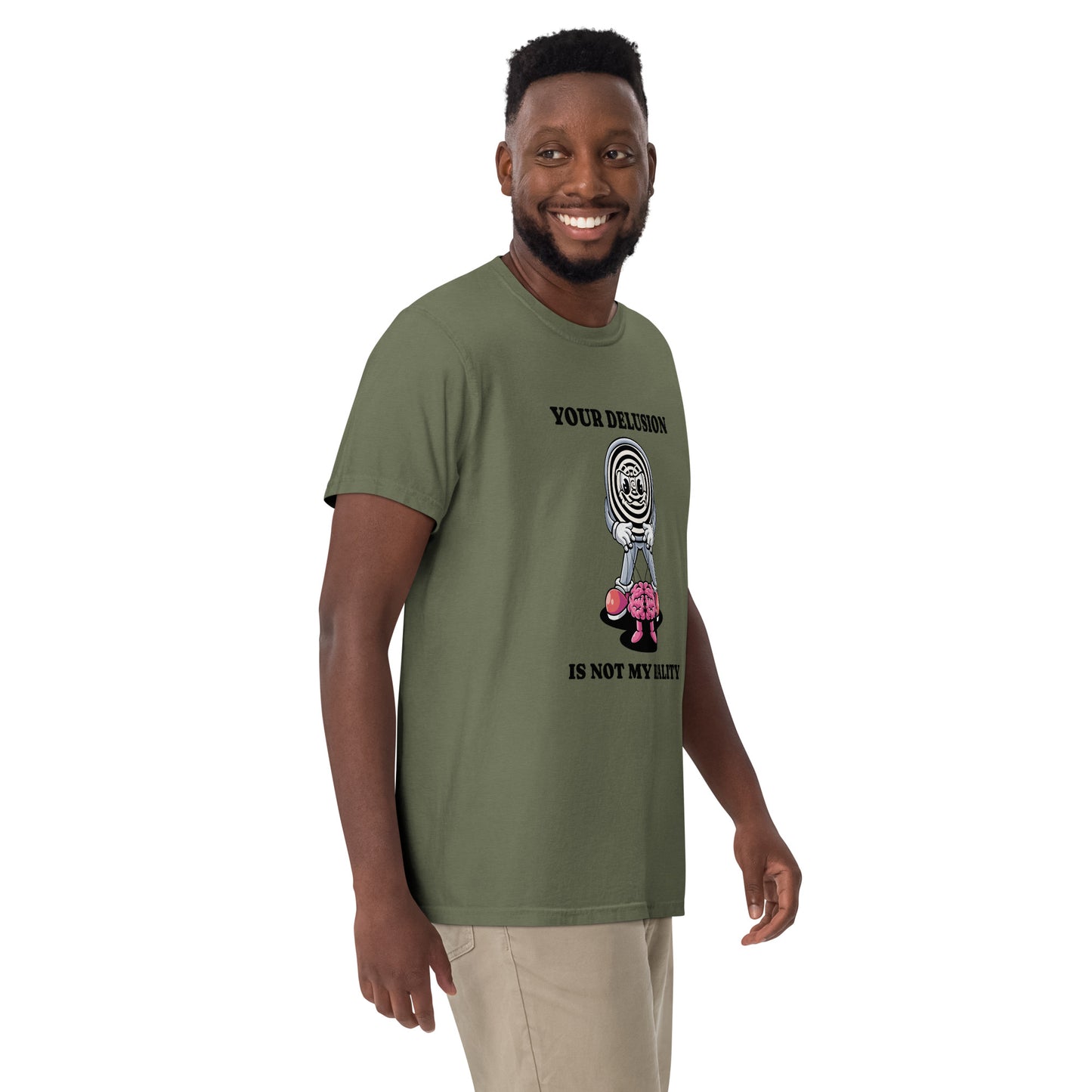 Unisex garment-dyed heavyweight t-shirt