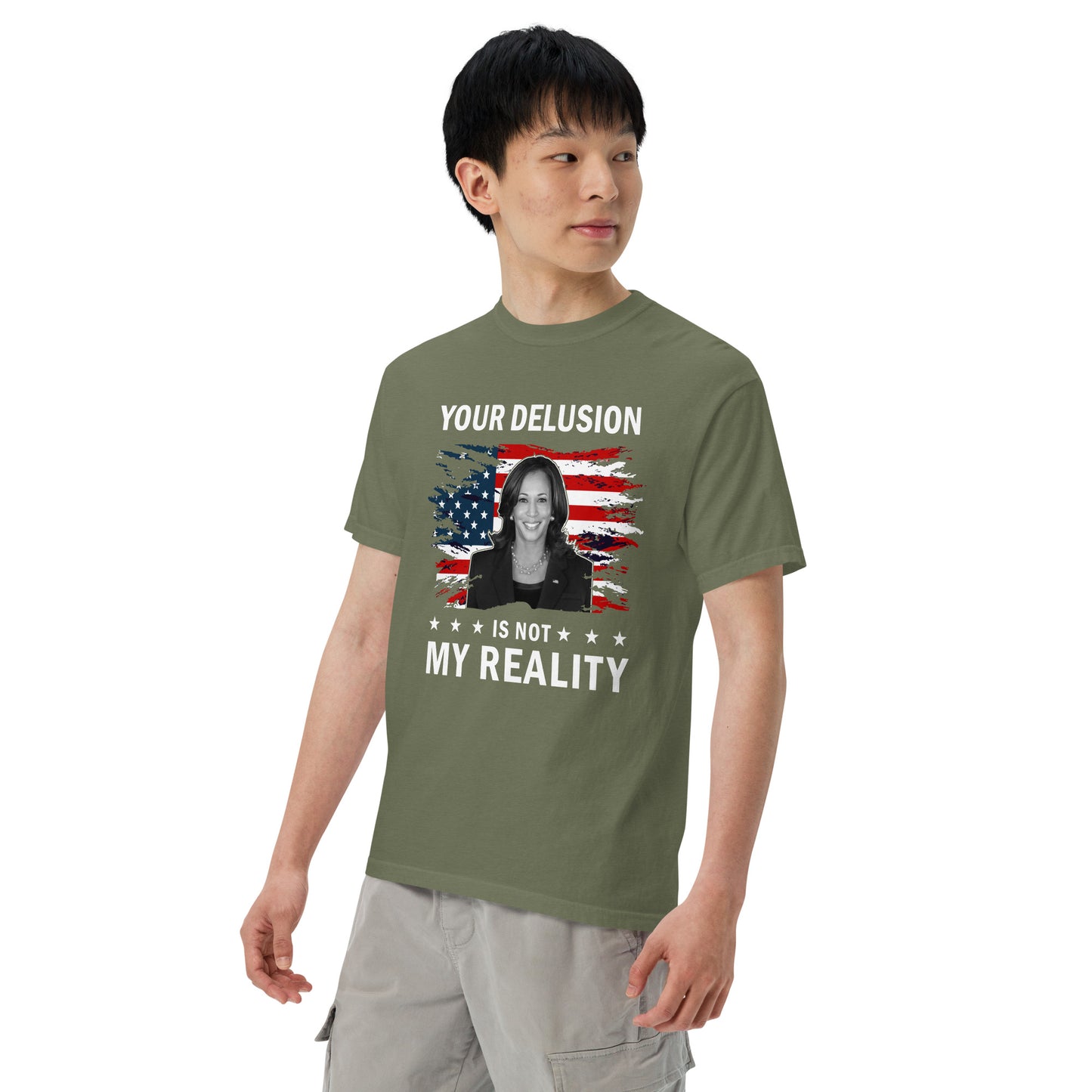 Unisex garment-dyed heavyweight t-shirt