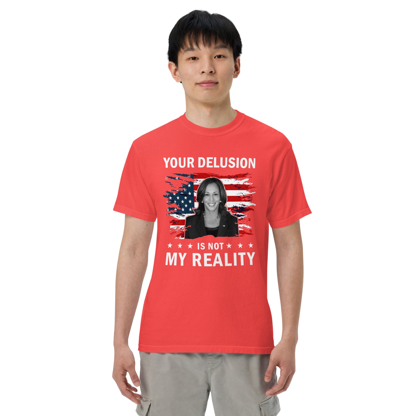 Unisex garment-dyed heavyweight t-shirt