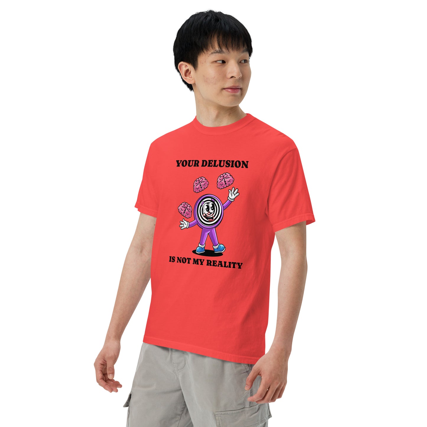 Unisex garment-dyed heavyweight t-shirt