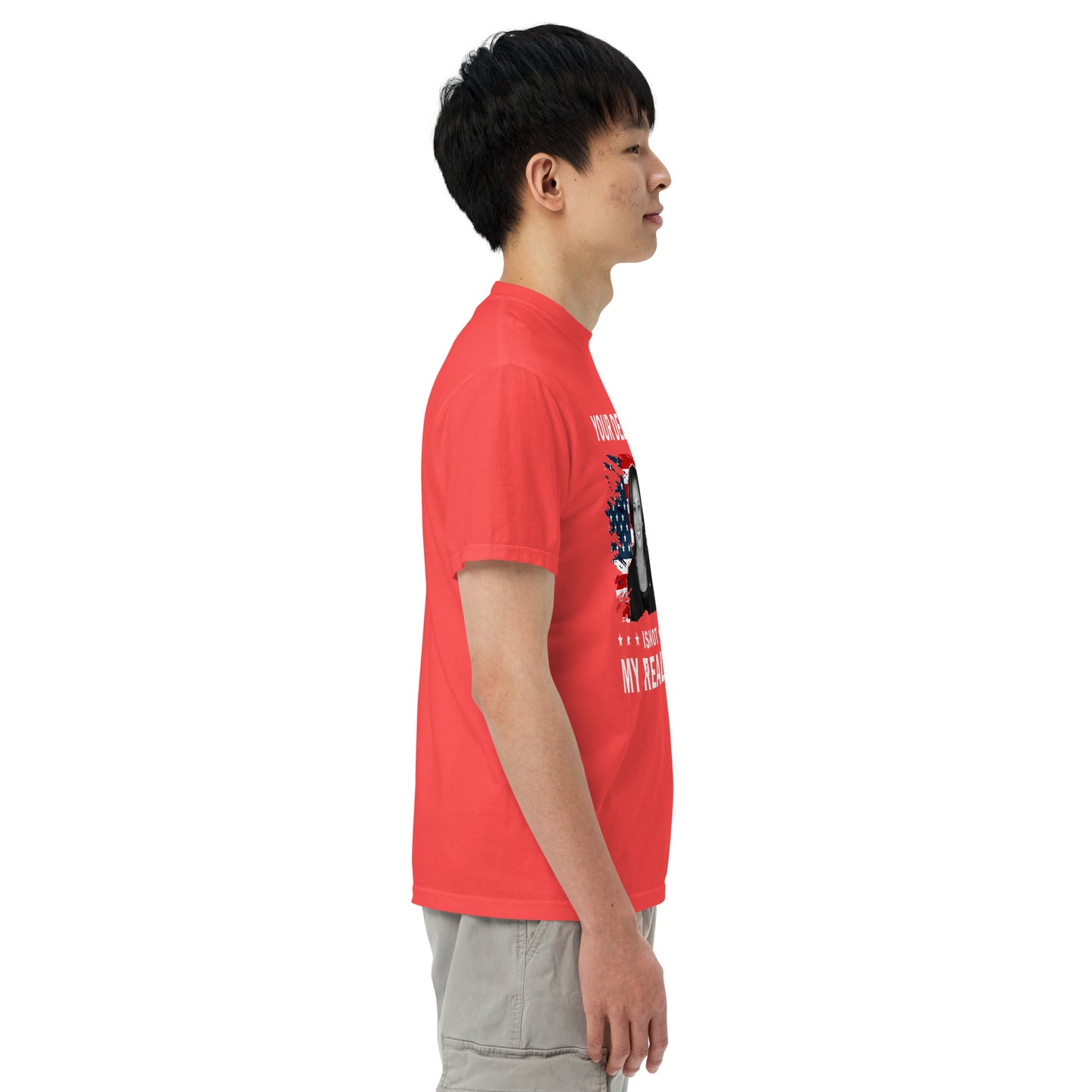 Unisex garment-dyed heavyweight t-shirt