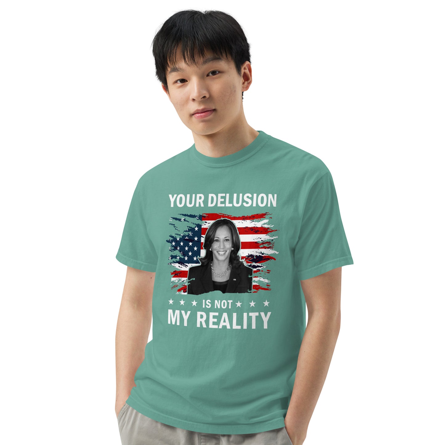 Unisex garment-dyed heavyweight t-shirt