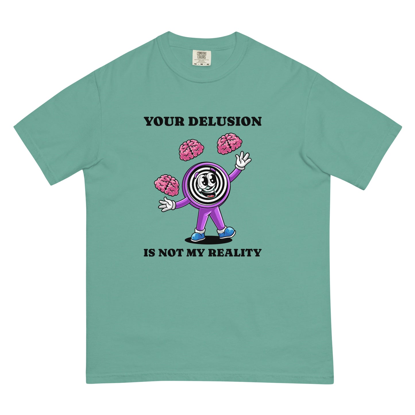 Unisex garment-dyed heavyweight t-shirt