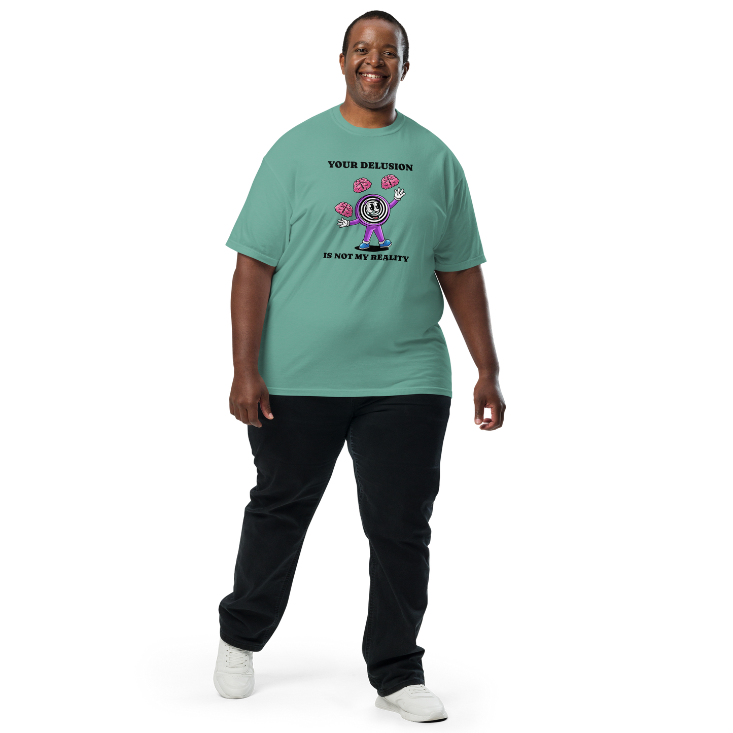 Unisex garment-dyed heavyweight t-shirt
