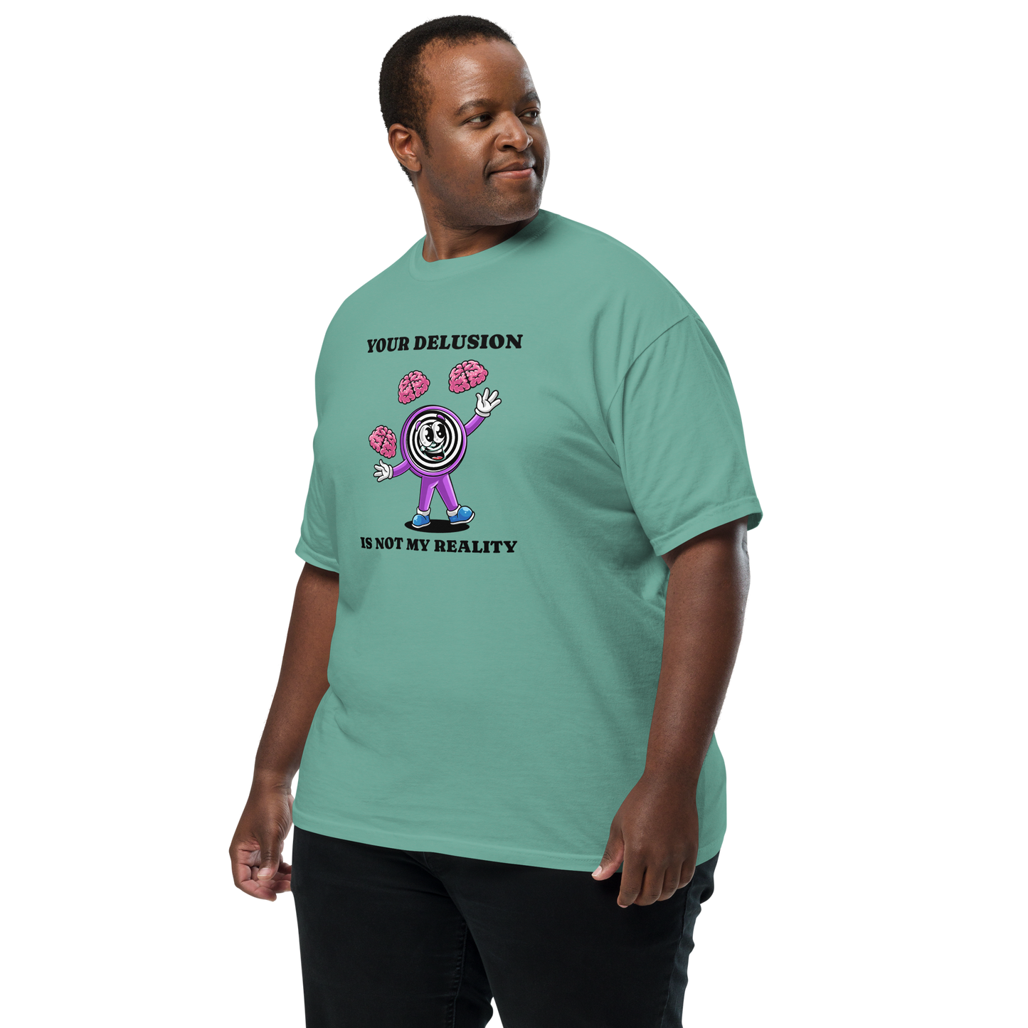 Unisex garment-dyed heavyweight t-shirt