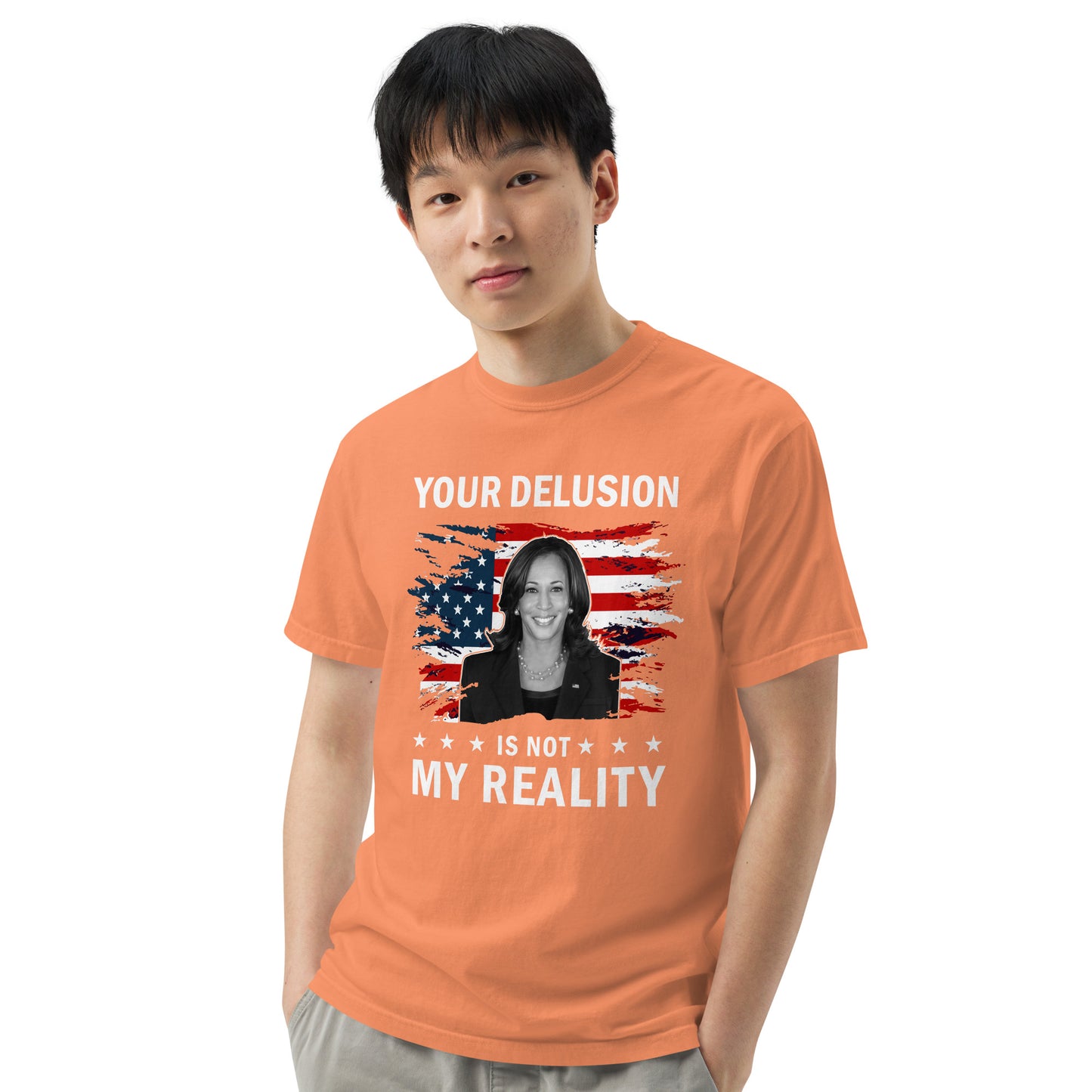 Unisex garment-dyed heavyweight t-shirt