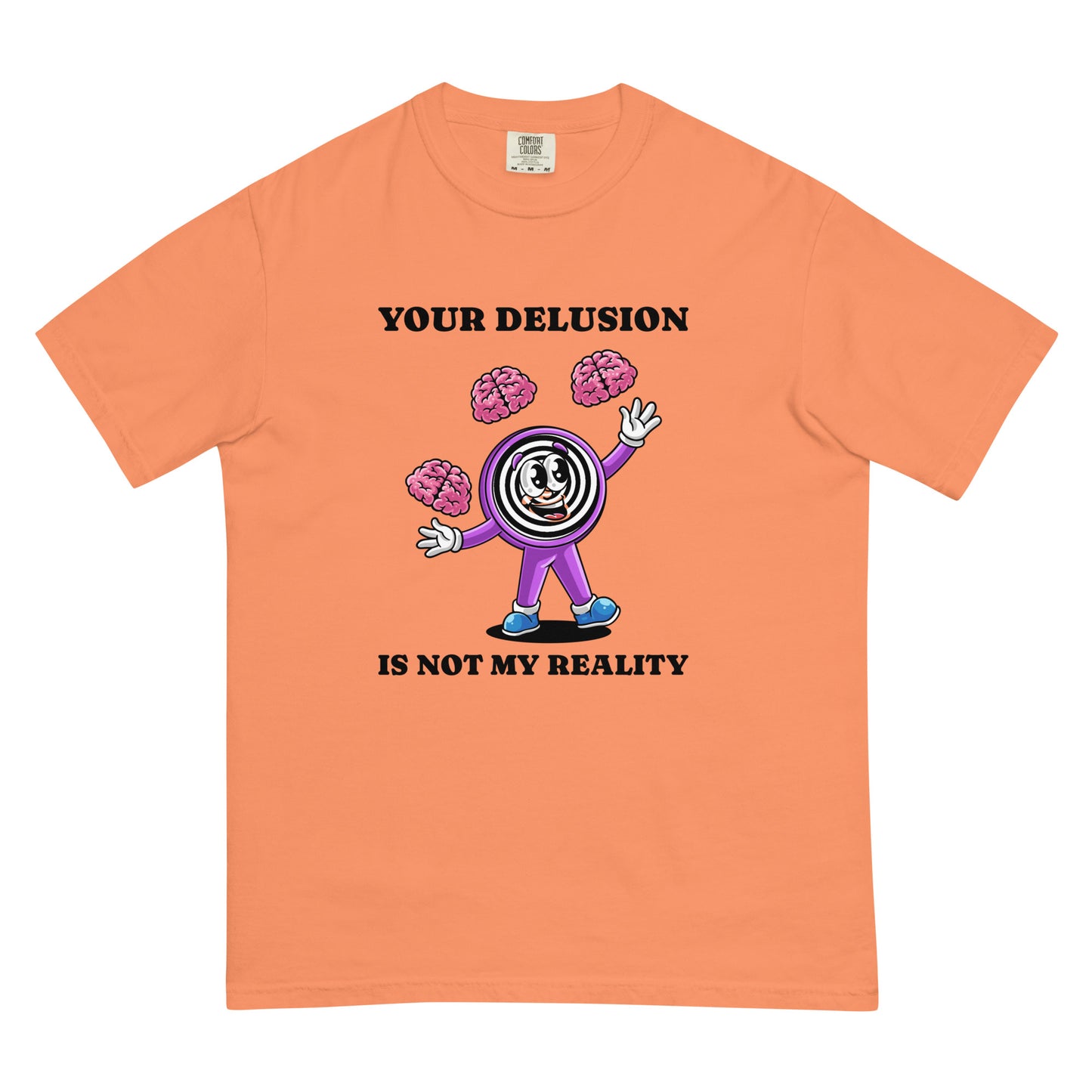 Unisex garment-dyed heavyweight t-shirt