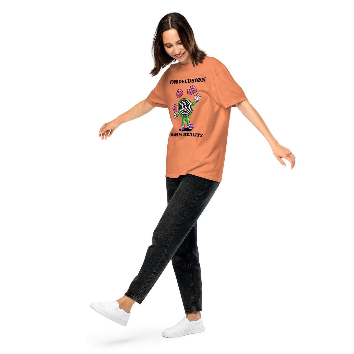 Unisex garment-dyed heavyweight t-shirt