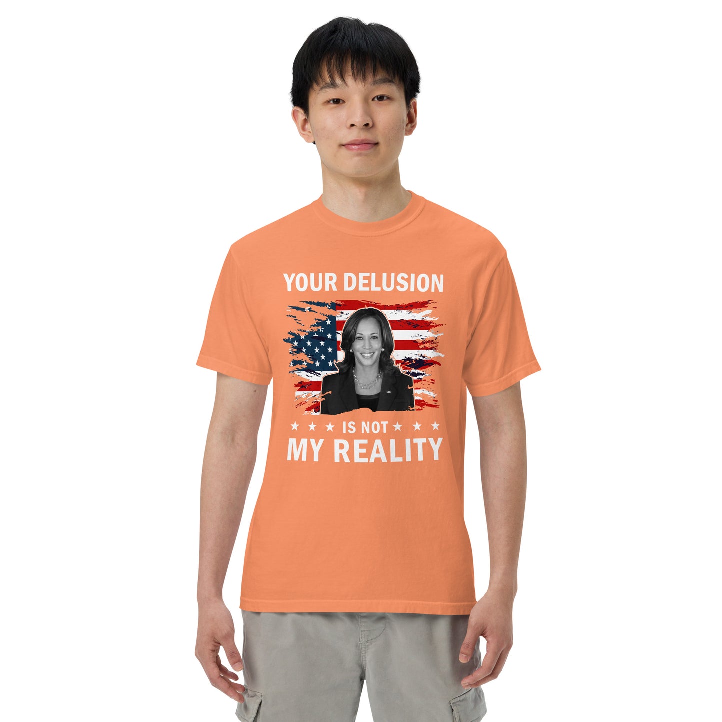 Unisex garment-dyed heavyweight t-shirt