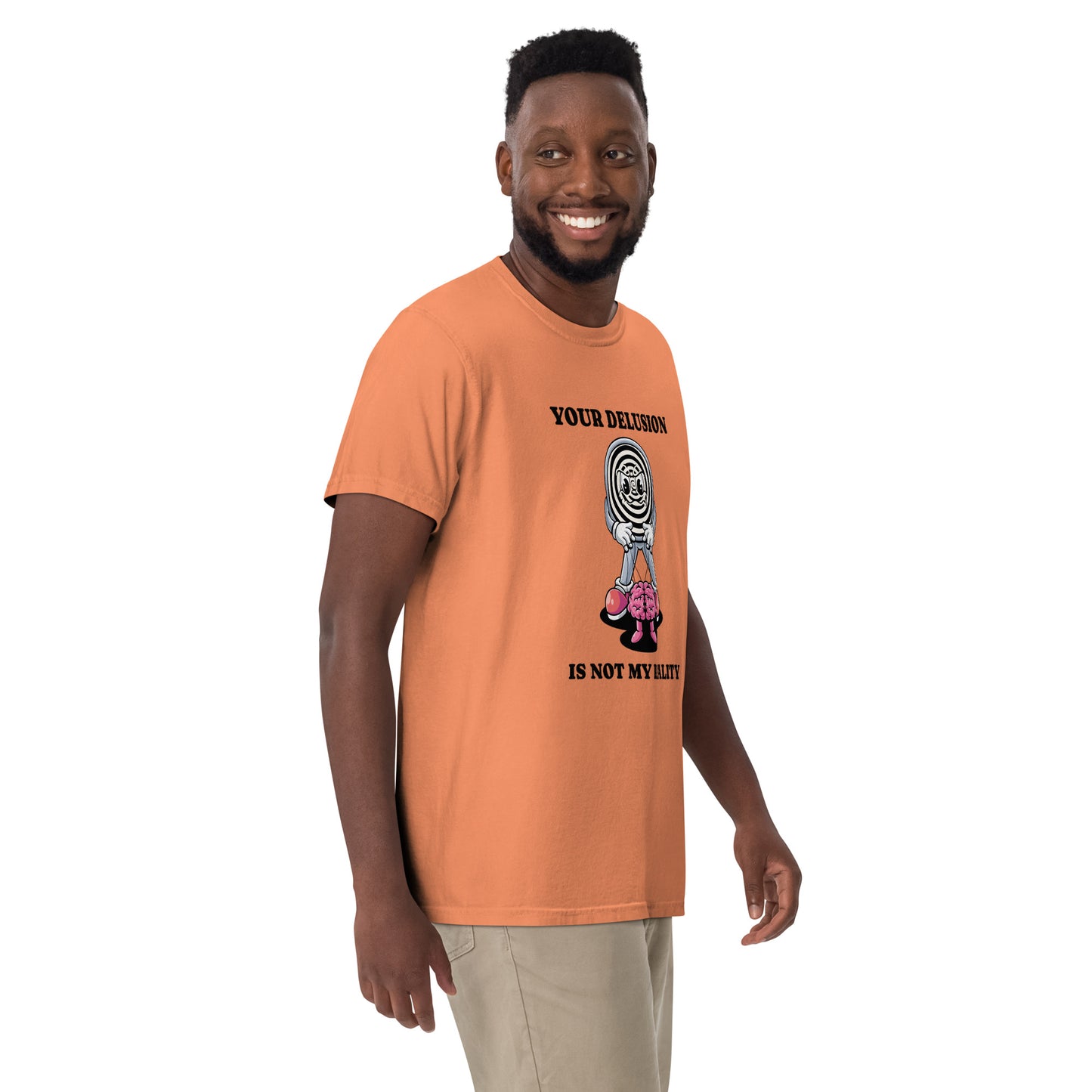 Unisex garment-dyed heavyweight t-shirt