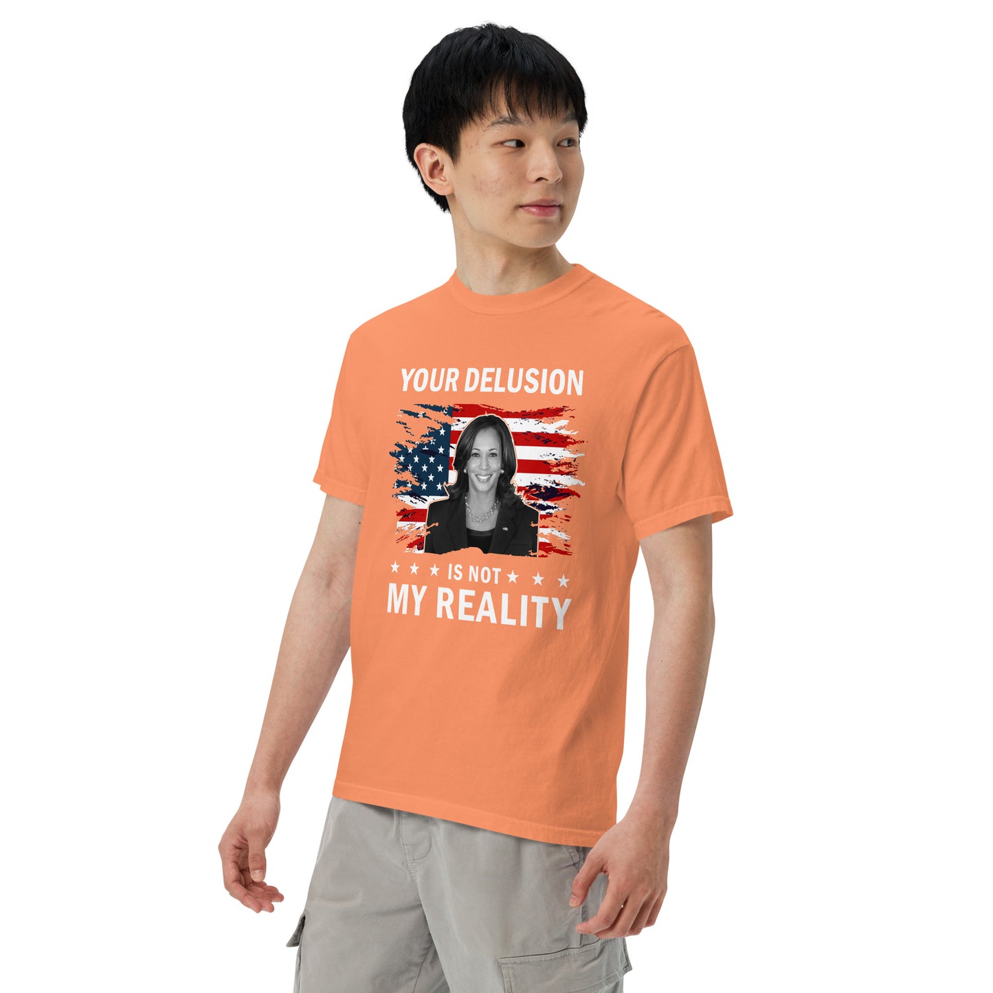Unisex garment-dyed heavyweight t-shirt