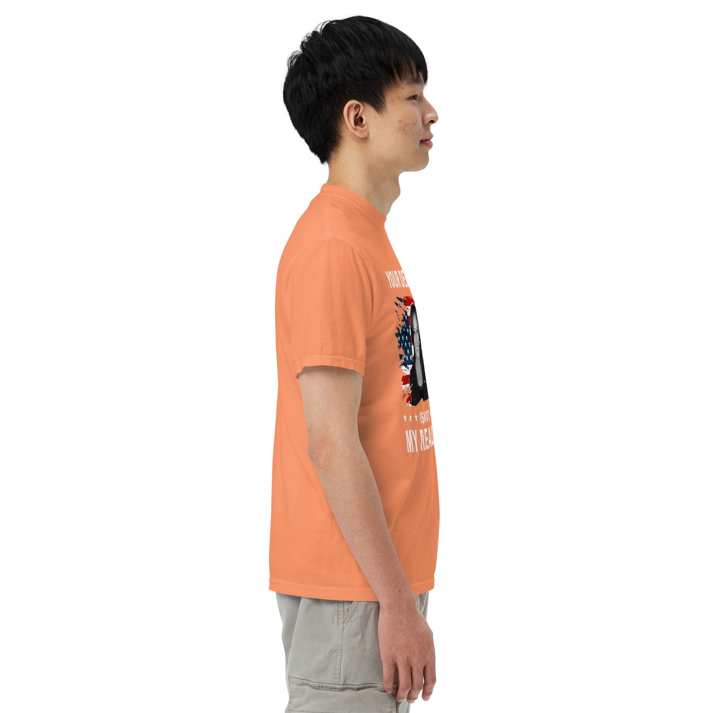 Unisex garment-dyed heavyweight t-shirt