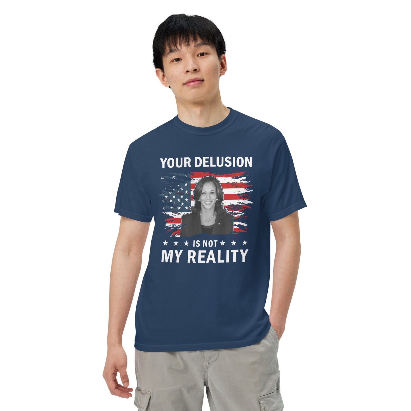 Unisex garment-dyed heavyweight t-shirt