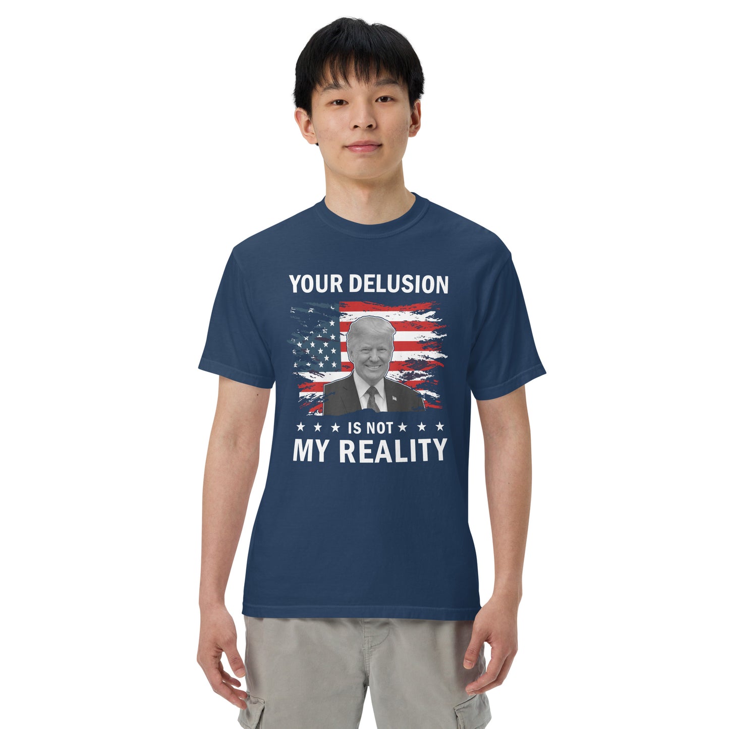 Unisex garment-dyed heavyweight t-shirt