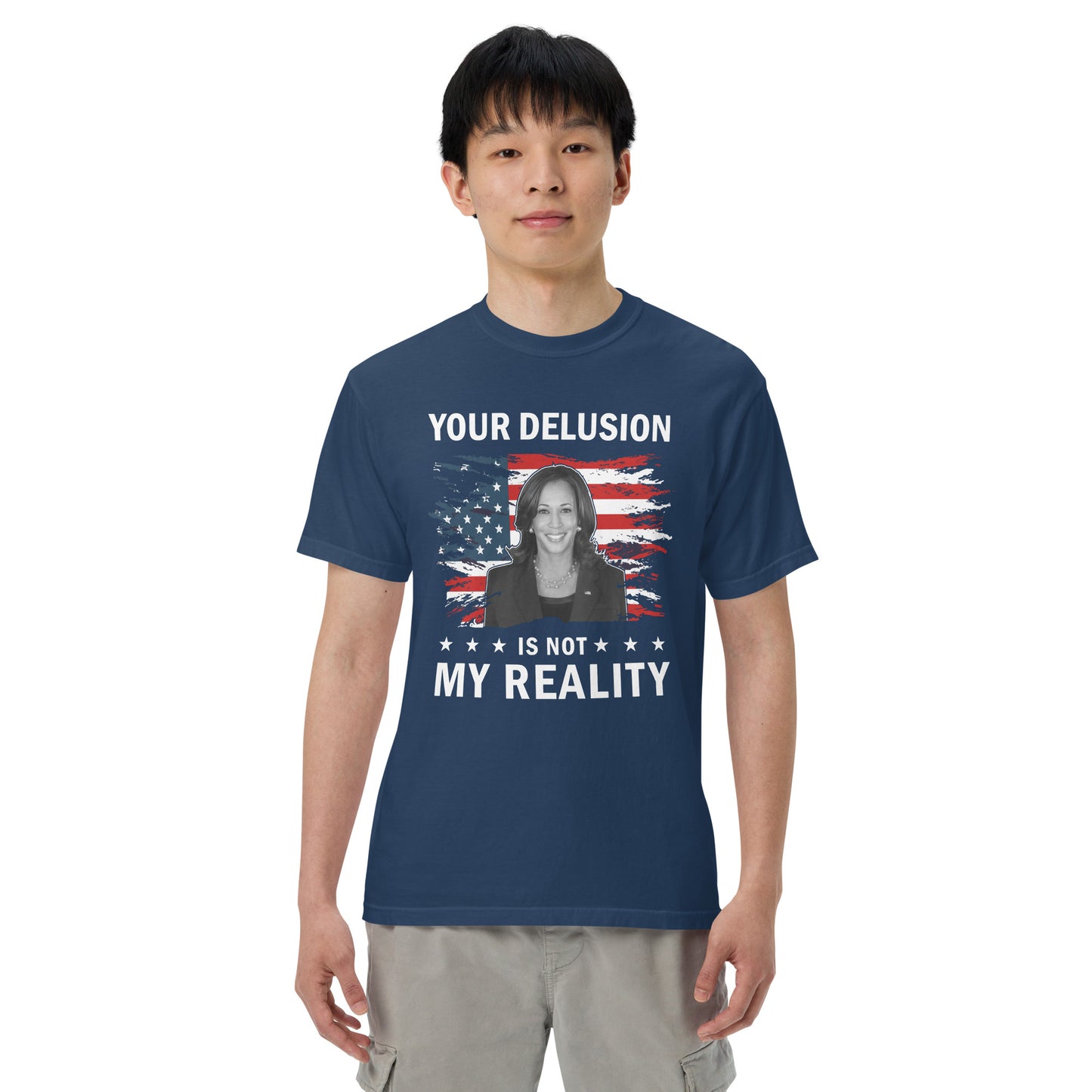 Unisex garment-dyed heavyweight t-shirt