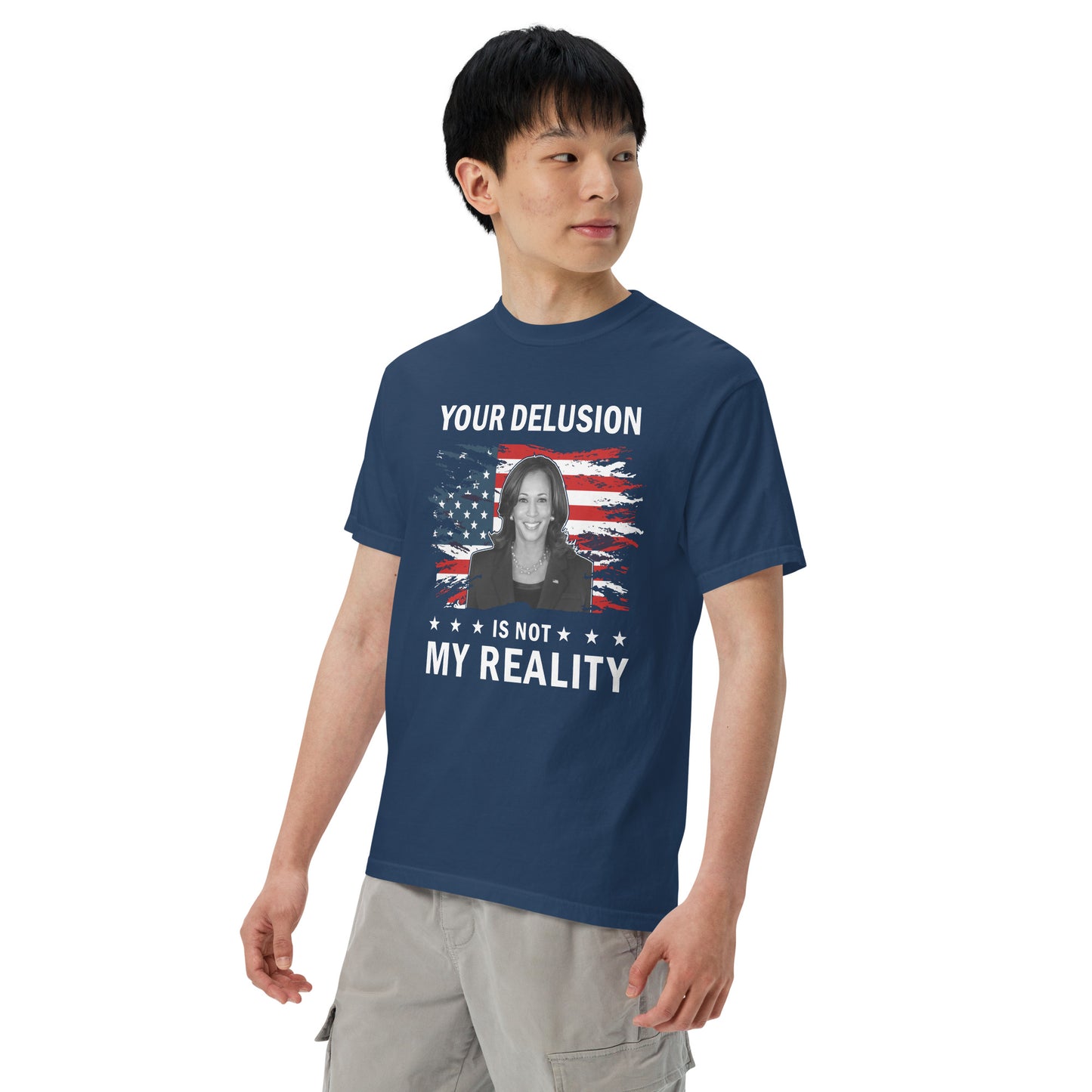 Unisex garment-dyed heavyweight t-shirt