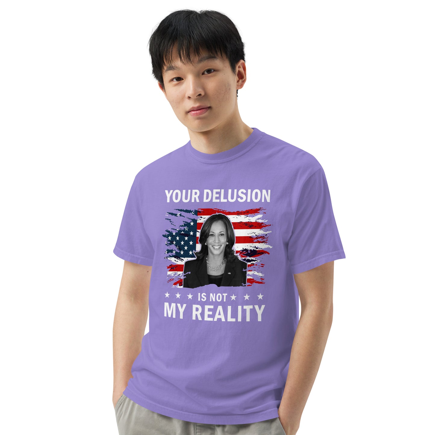 Unisex garment-dyed heavyweight t-shirt