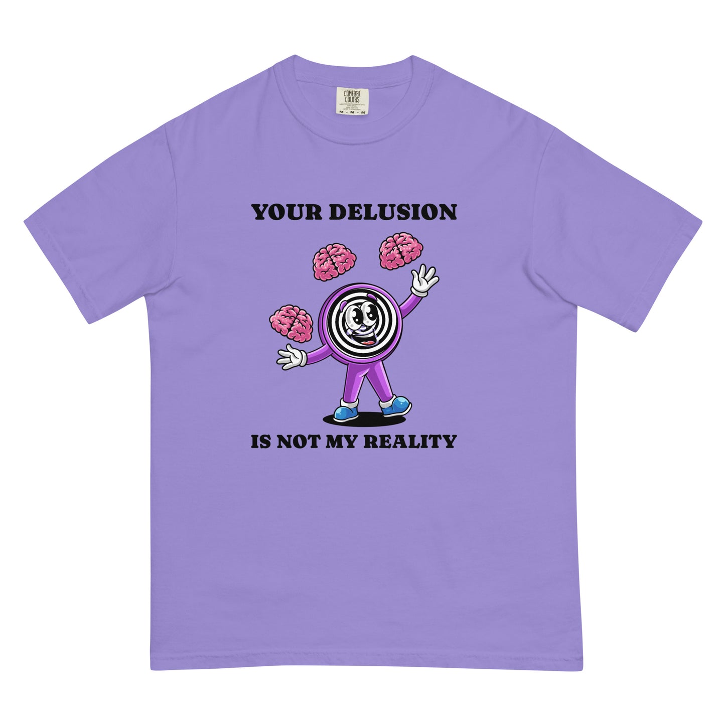 Unisex garment-dyed heavyweight t-shirt