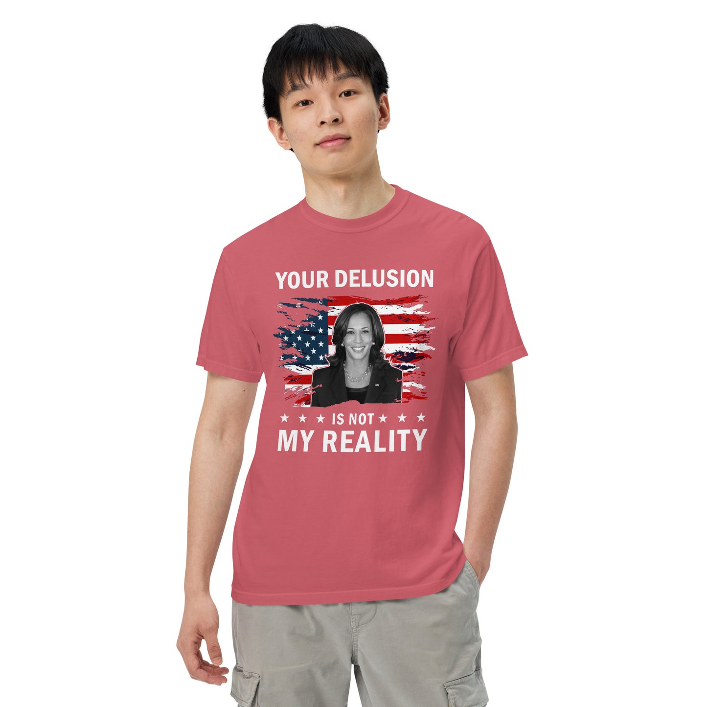Unisex garment-dyed heavyweight t-shirt