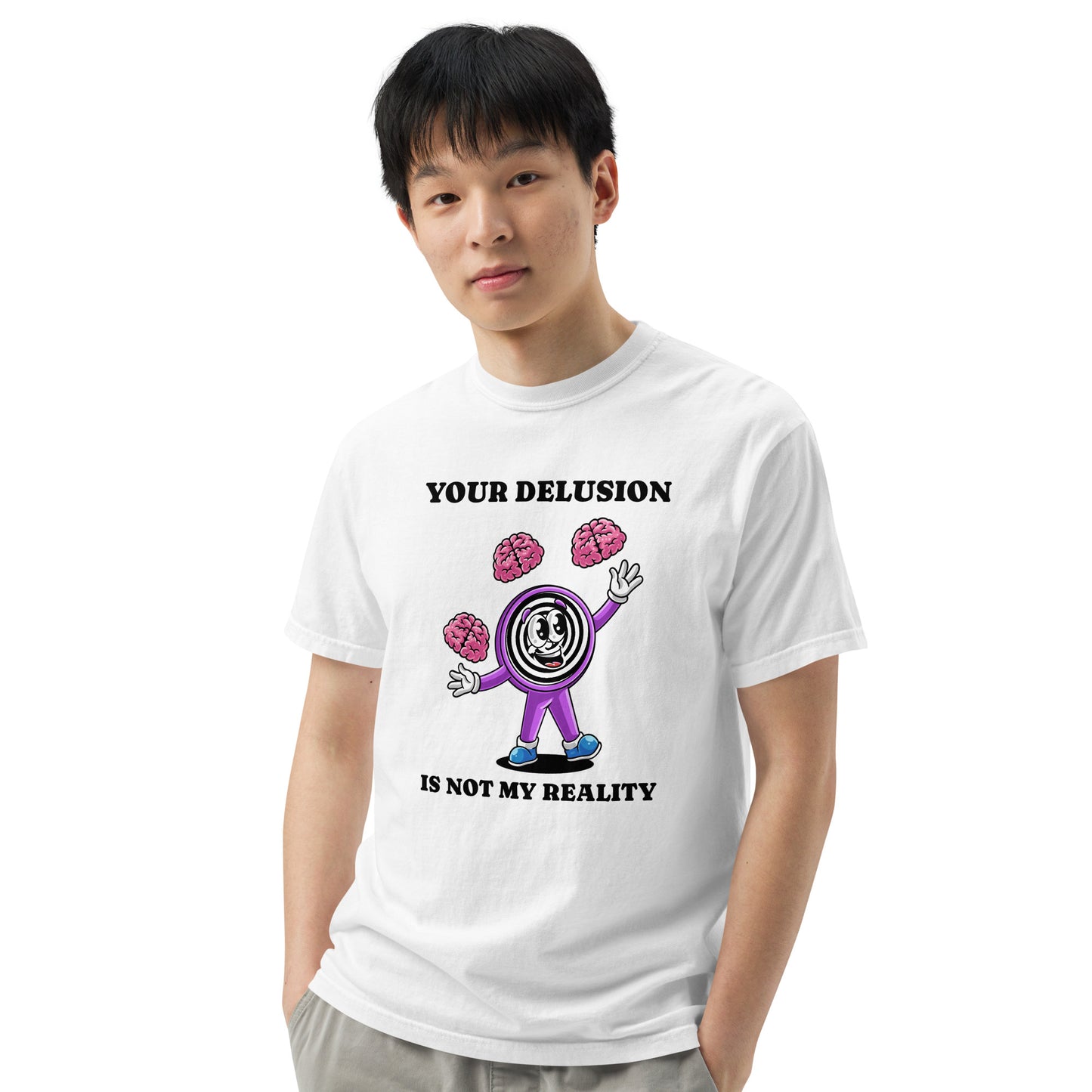 Unisex garment-dyed heavyweight t-shirt