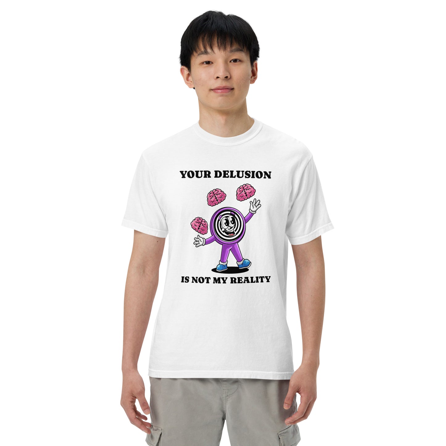Unisex garment-dyed heavyweight t-shirt