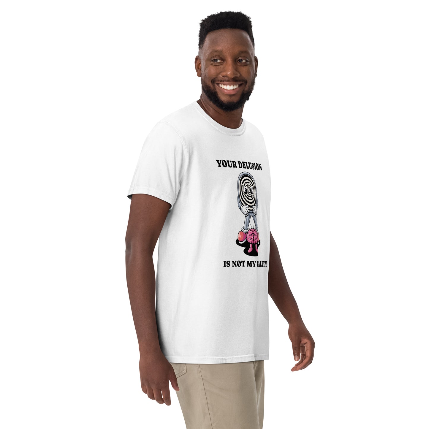 Unisex garment-dyed heavyweight t-shirt