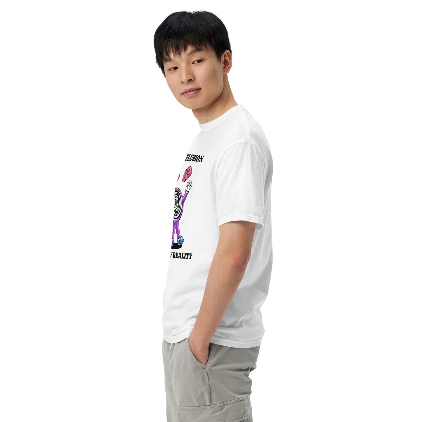 Unisex garment-dyed heavyweight t-shirt