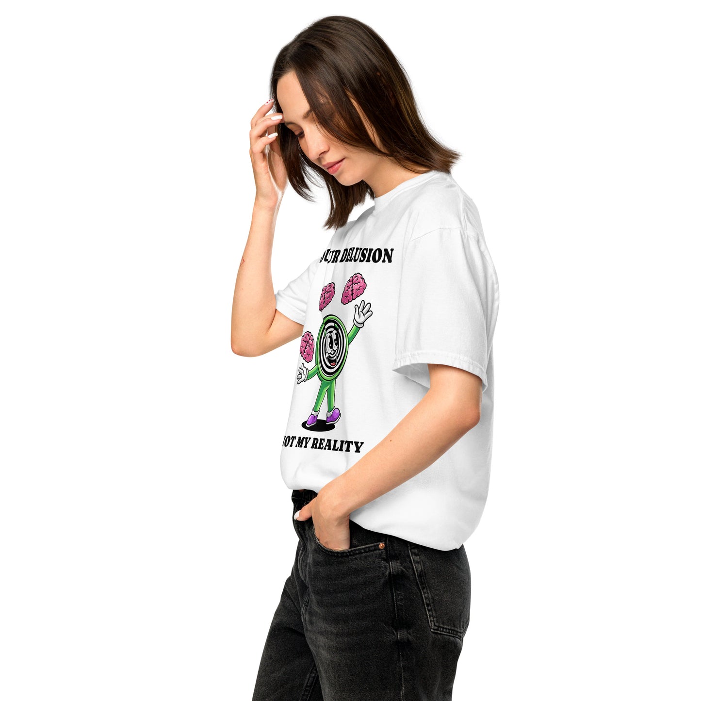Unisex garment-dyed heavyweight t-shirt