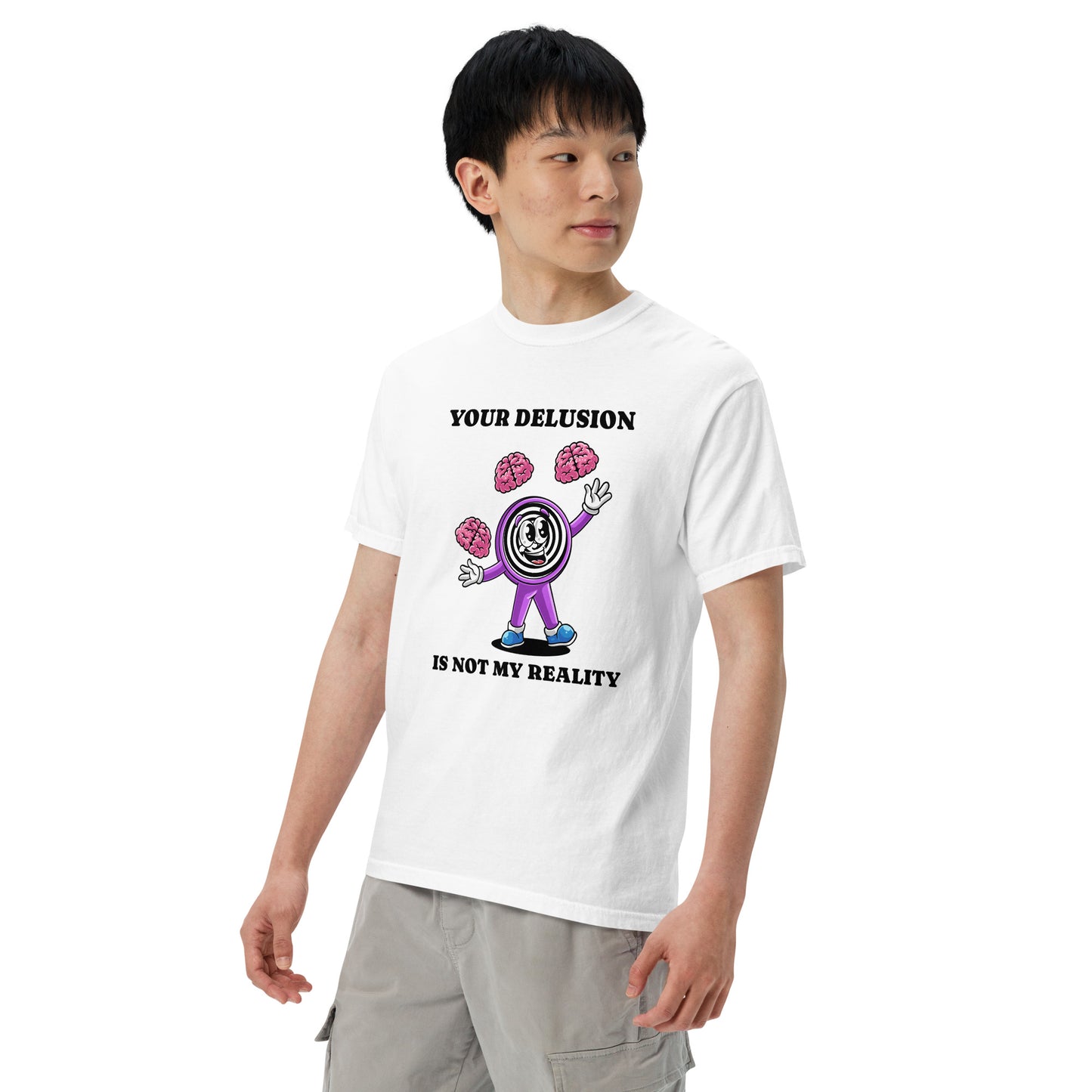 Unisex garment-dyed heavyweight t-shirt