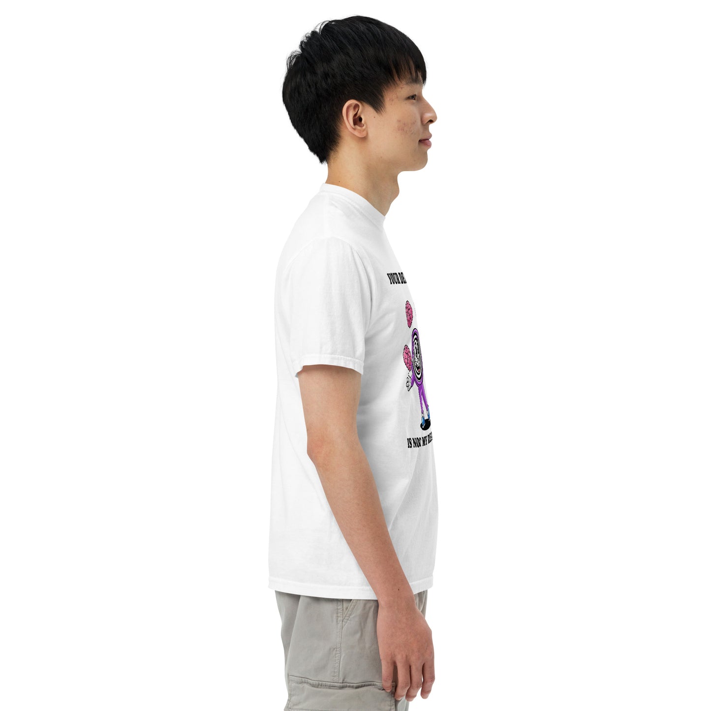 Unisex garment-dyed heavyweight t-shirt
