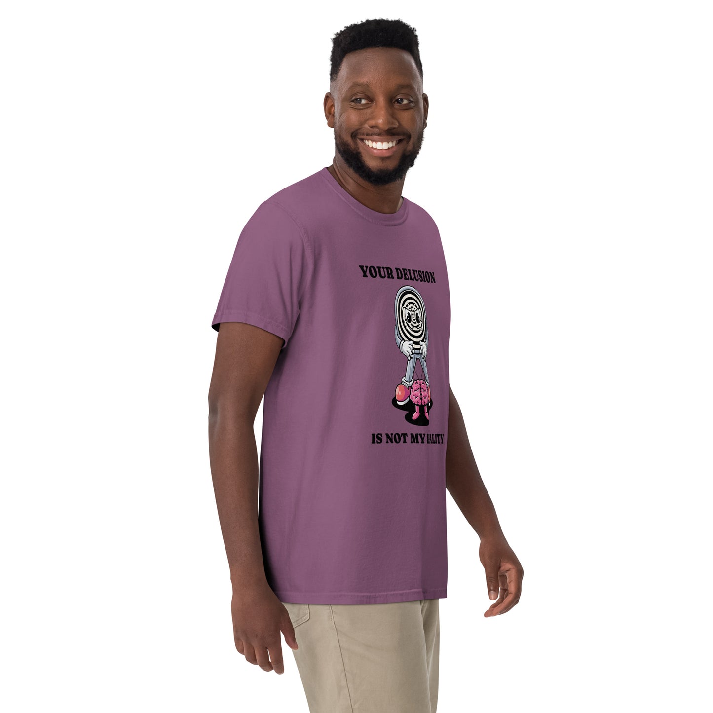 Unisex garment-dyed heavyweight t-shirt