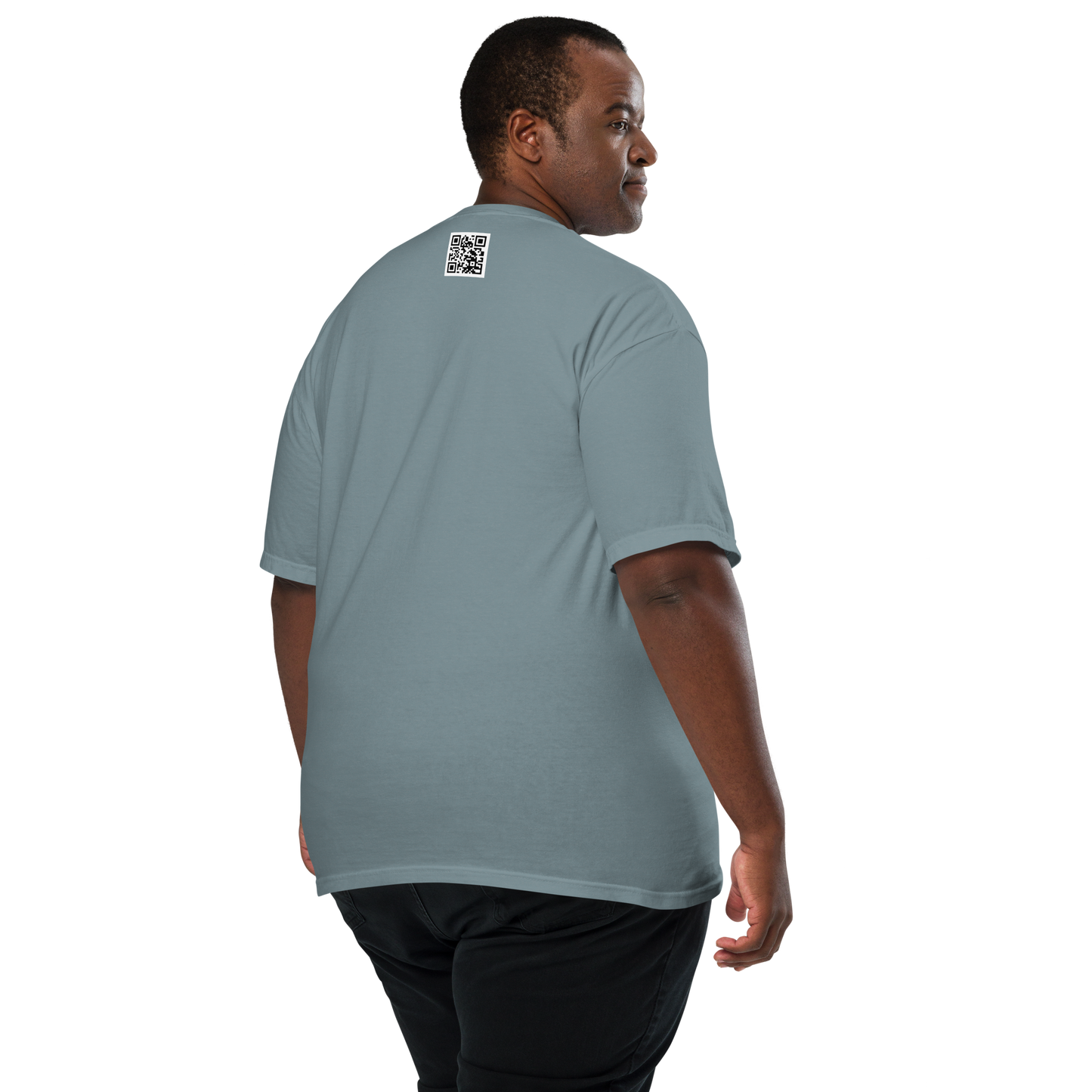 Unisex garment-dyed heavyweight t-shirt