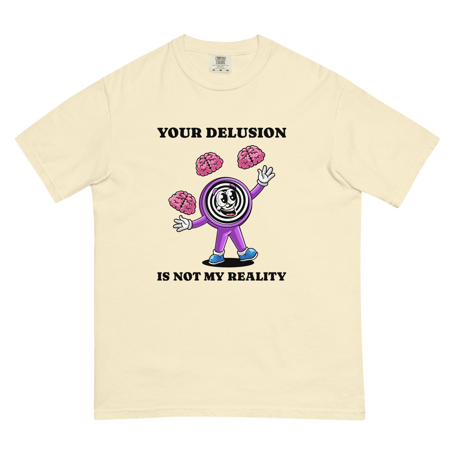Unisex garment-dyed heavyweight t-shirt