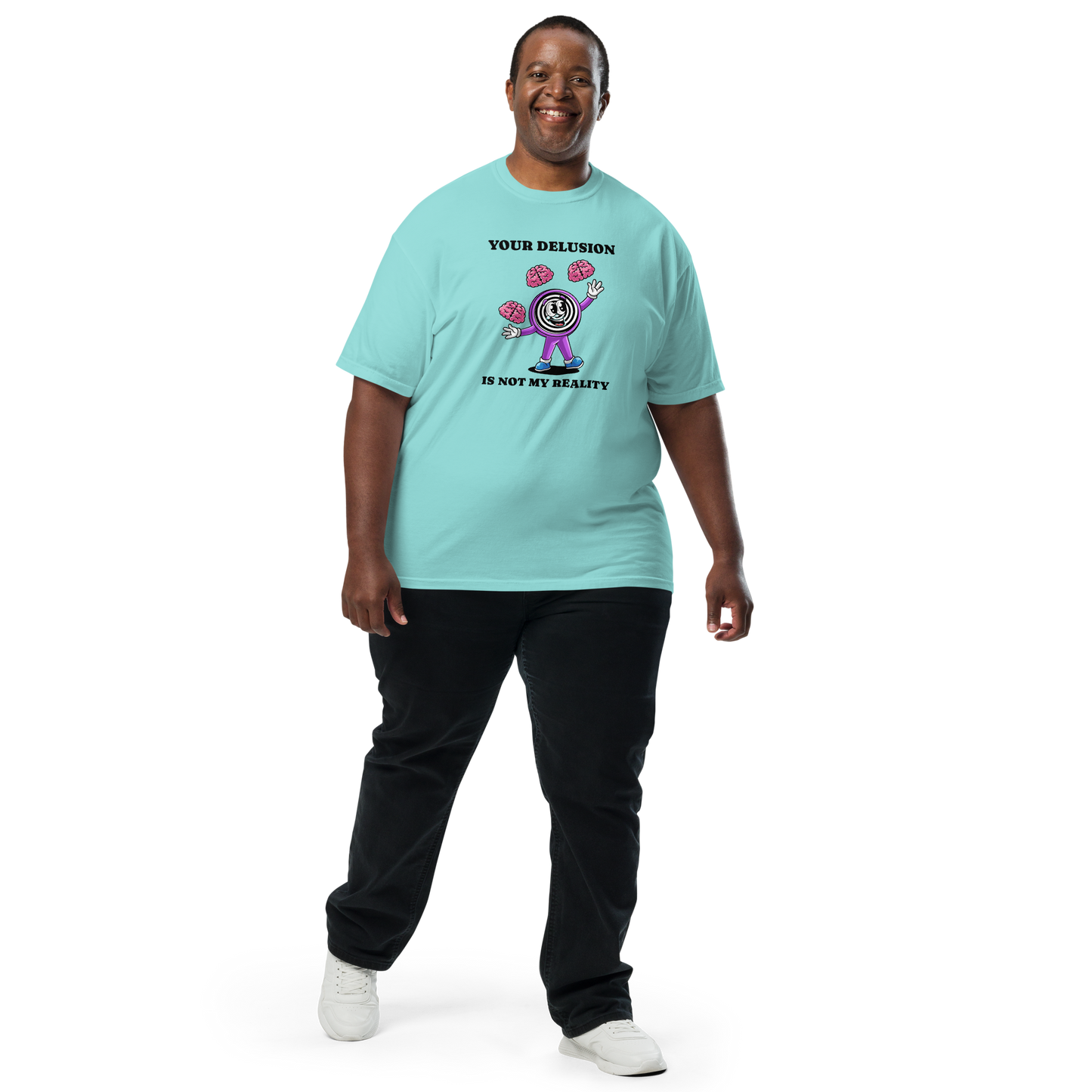 Unisex garment-dyed heavyweight t-shirt