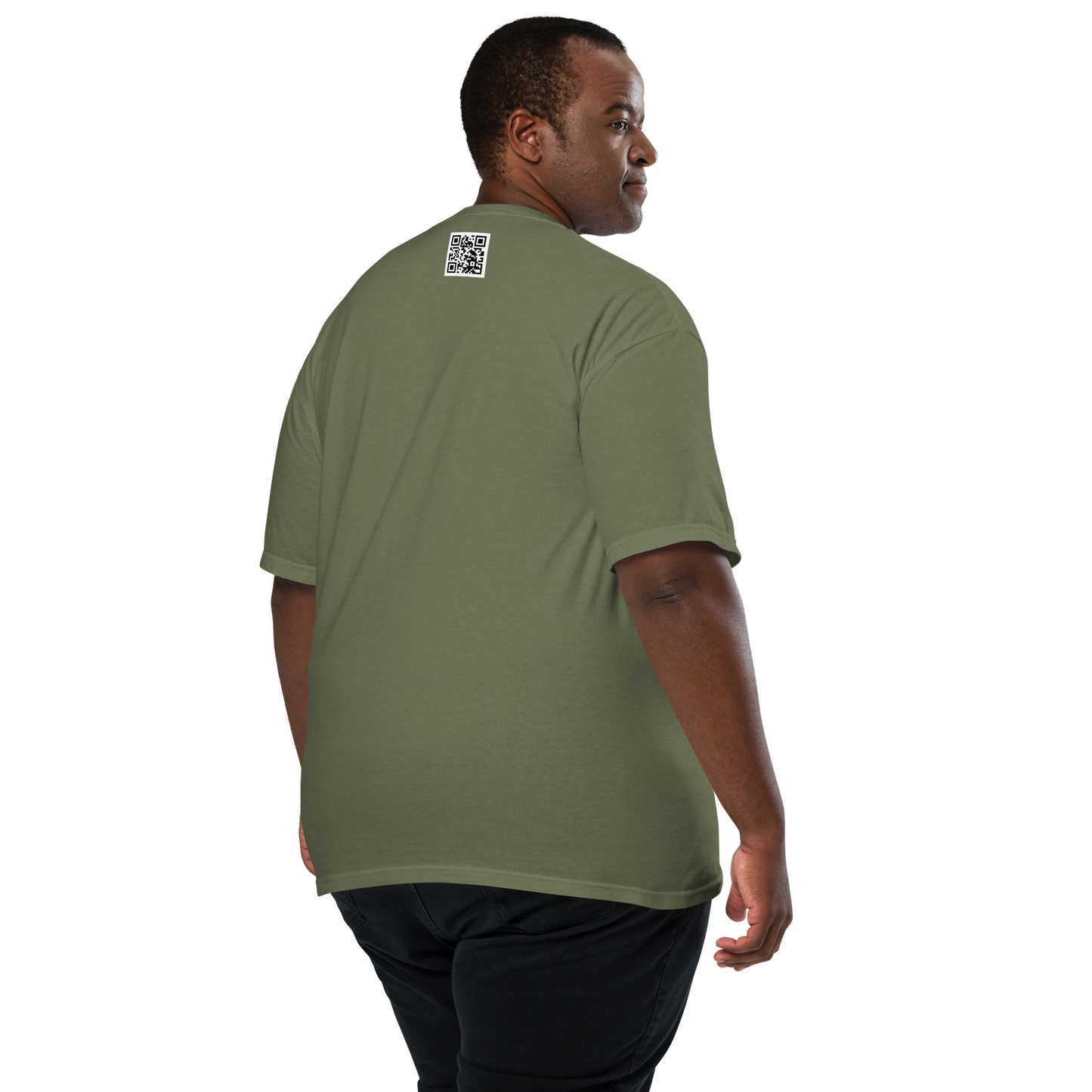 Unisex garment-dyed heavyweight t-shirt
