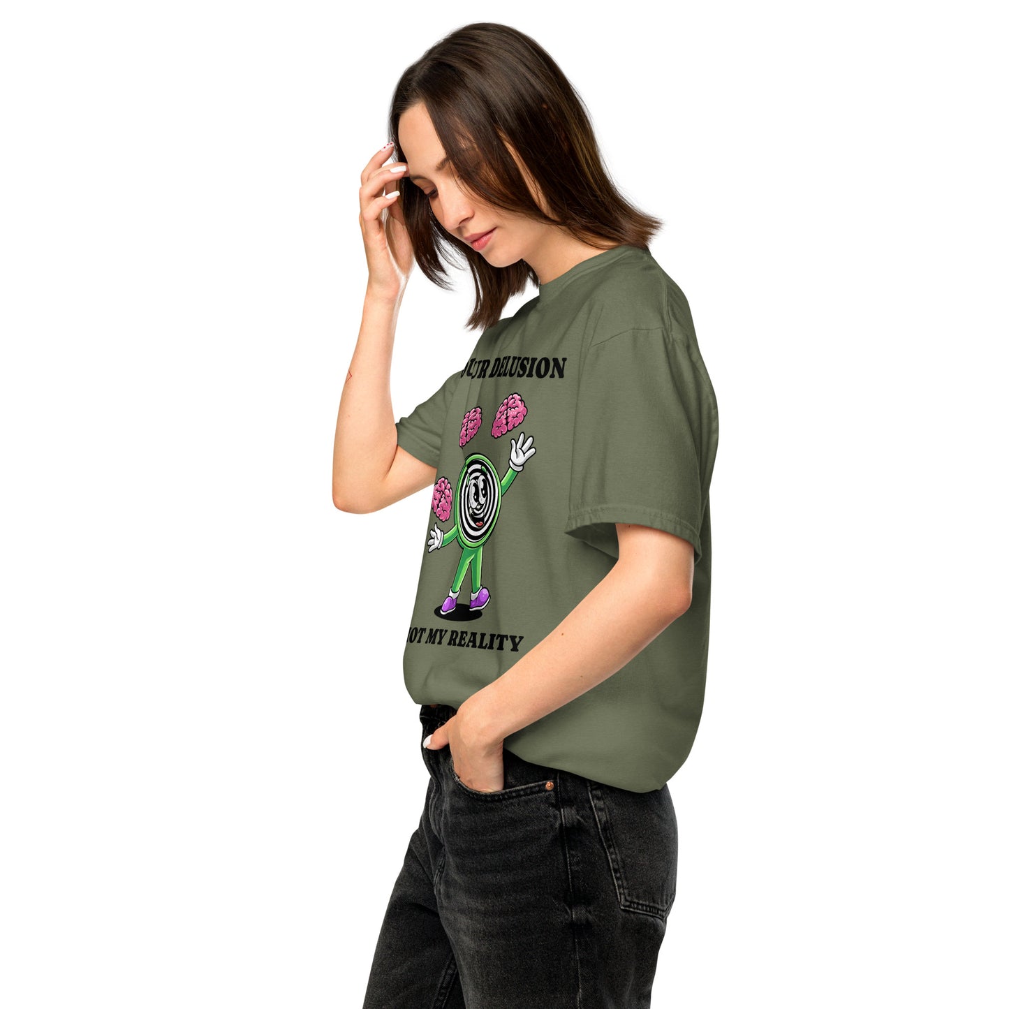 Unisex garment-dyed heavyweight t-shirt