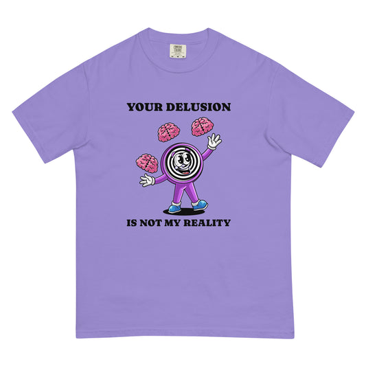 Unisex garment-dyed heavyweight t-shirt
